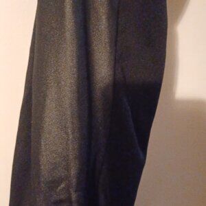 Wild Punch Black Faux Leather Leggings Size M/L